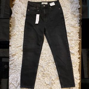 Topshop Black Denim Skinny Jeans